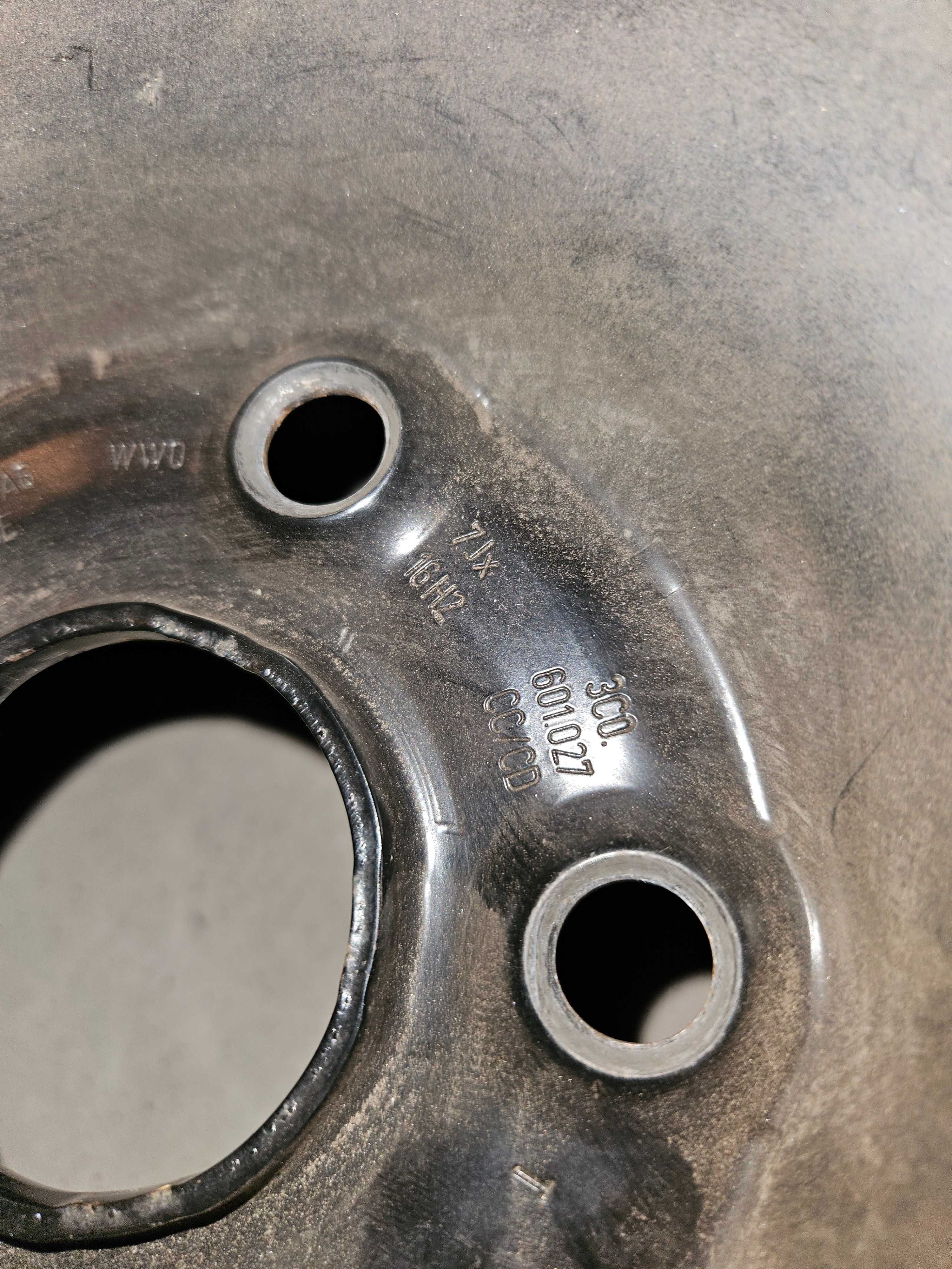 Felgi stalowe 16" 7J skoda vw audi