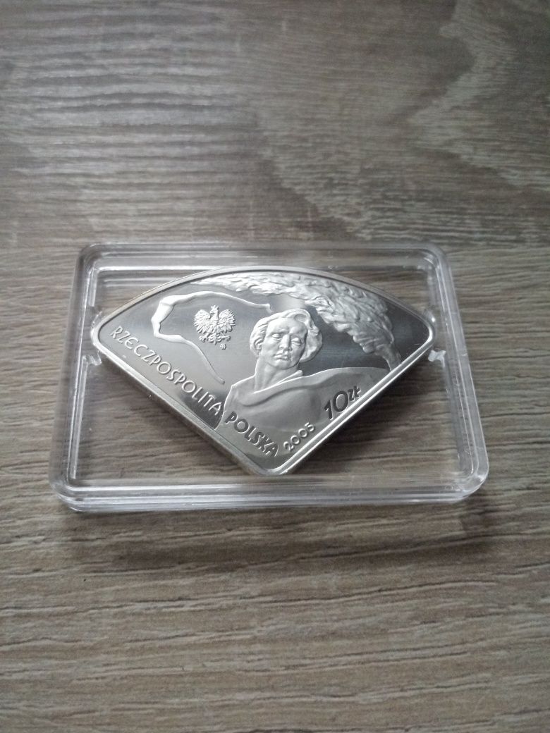 Moneta srebrna 10 zł Aichi  Expo 2005 rok