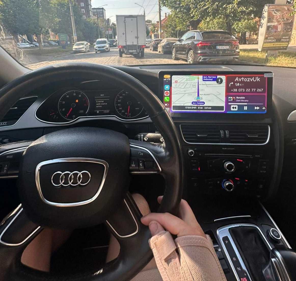 Дисплей AUDI A4 B8 A5 магнитола A8 GPS USB А4 Б8 А5 ТВ Android CarPlay