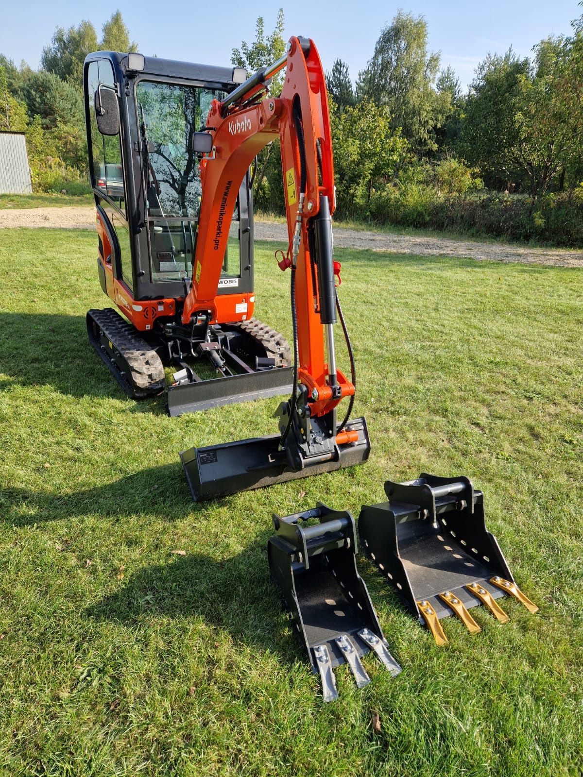 Minikoparka Kubota KX019-4