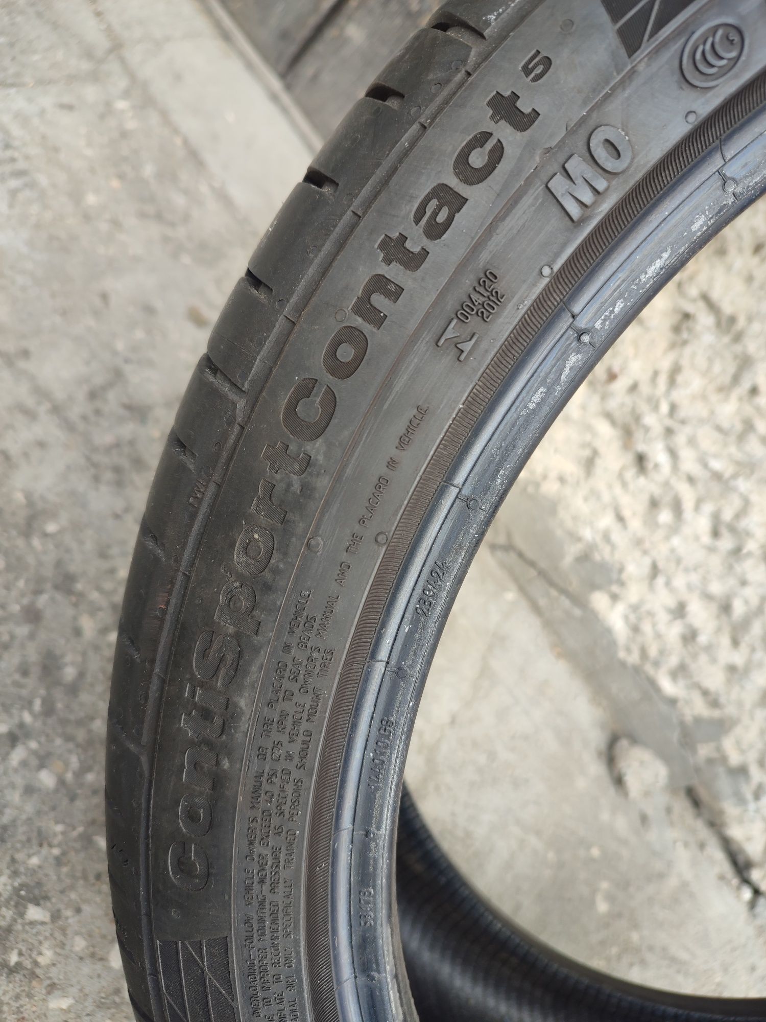 Pojedyncza opona Continental ContiSportContact5 225/40/18 92Y XL