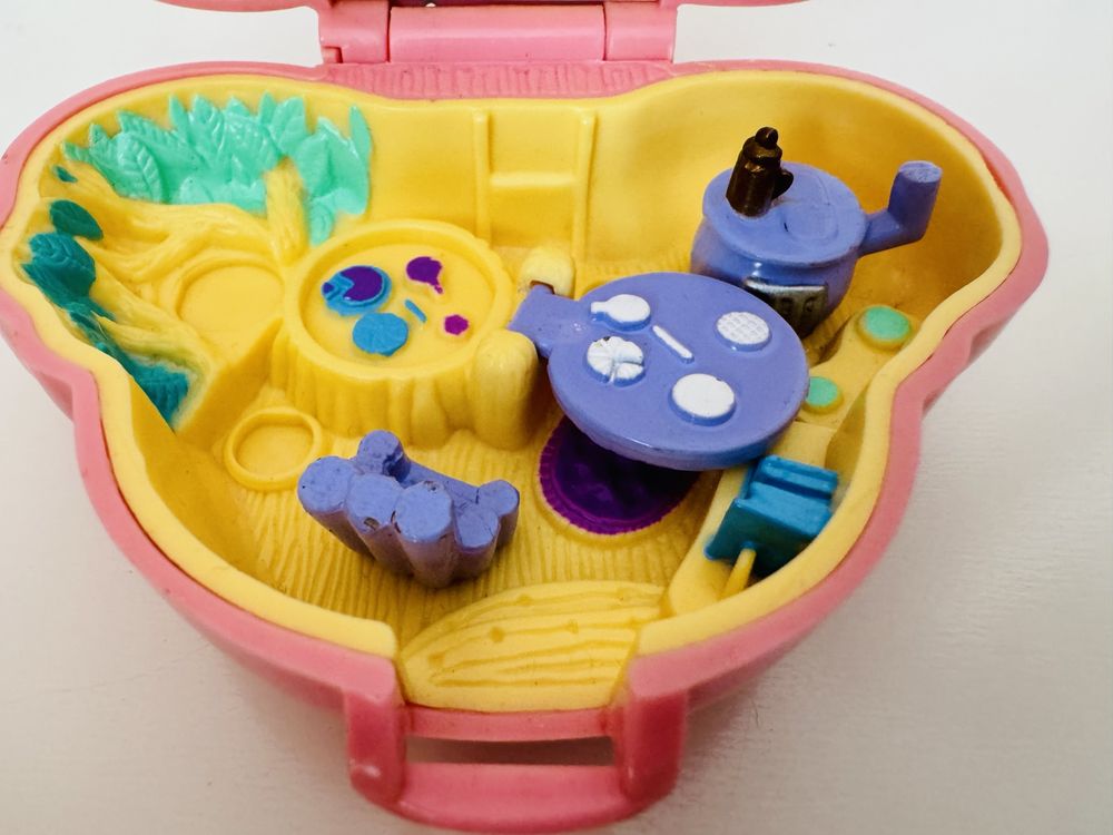 Mini domek Polly Pocket Bluebird Koala Picnic, vintage zabawka