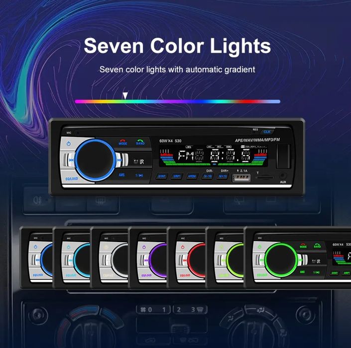 Rádio JSD530 1din Bluetooth Dual USB FM Novo