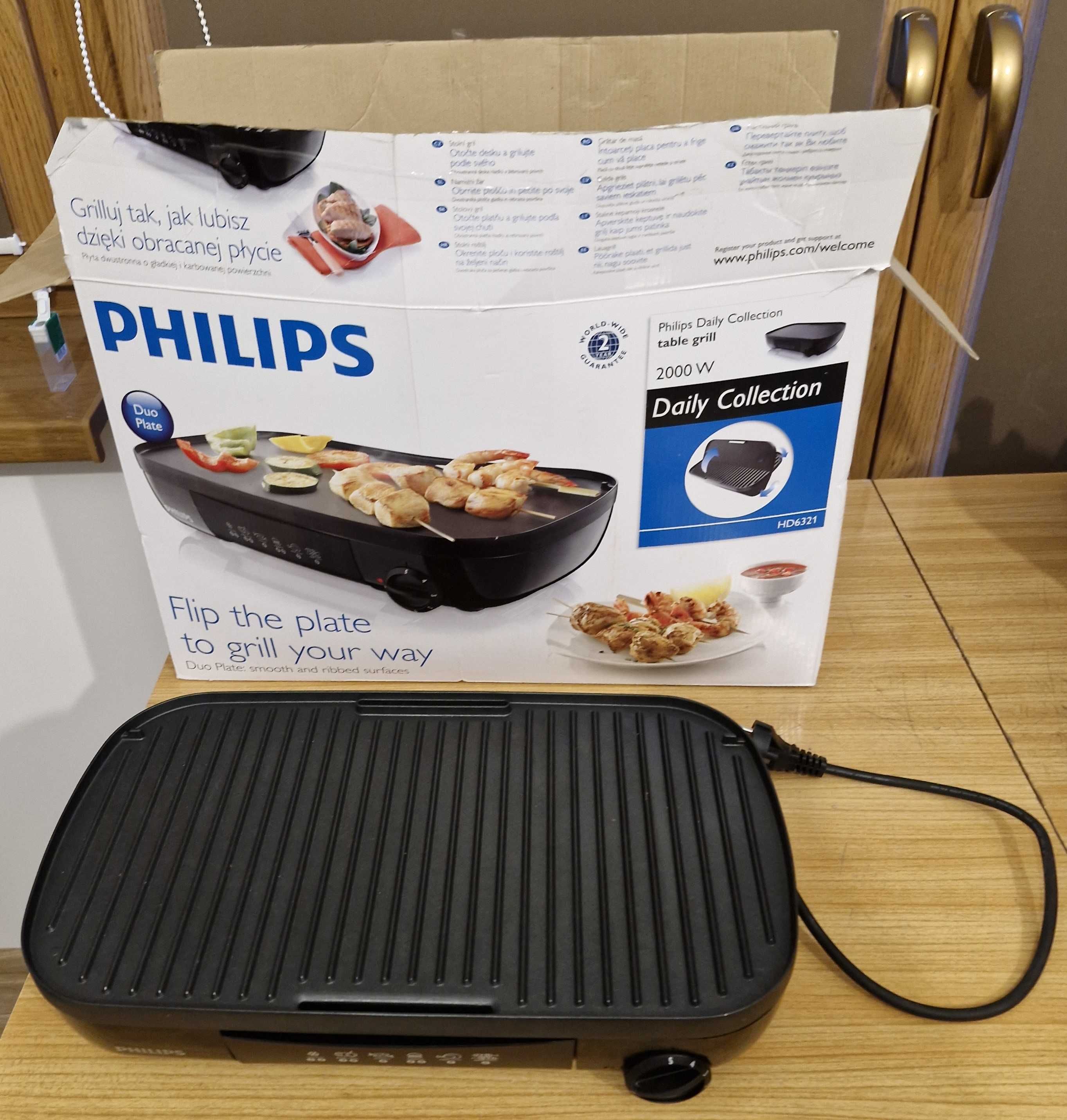 Grill elektryczny Philips HD6321