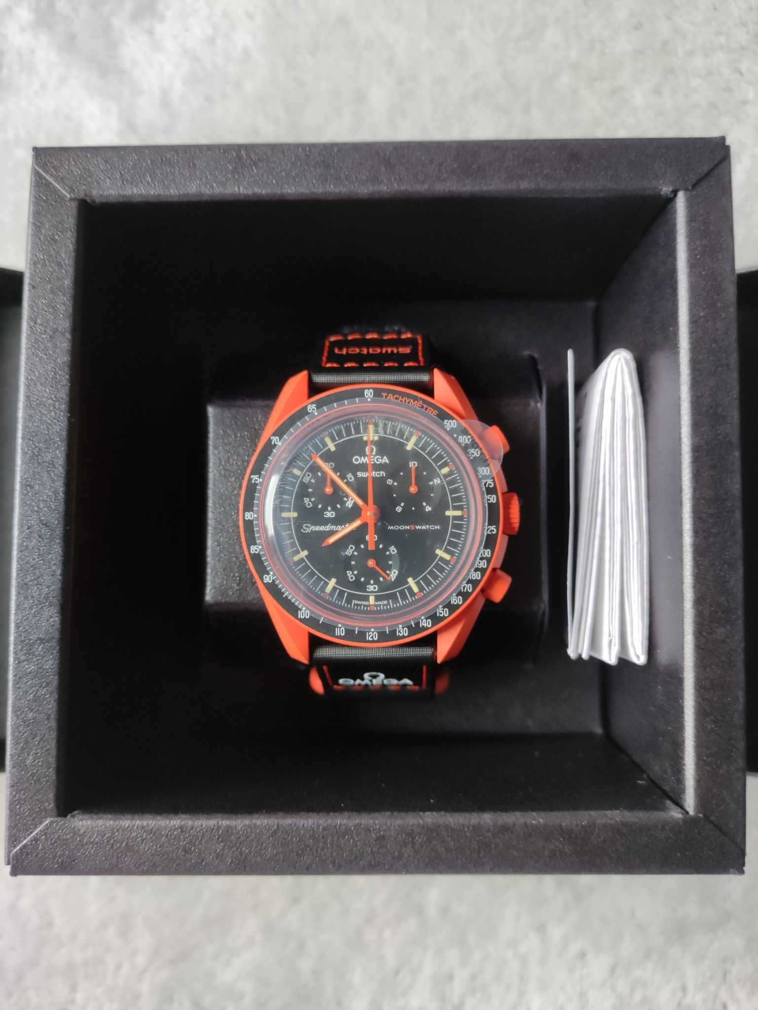 Omega swatch mission on earth lava