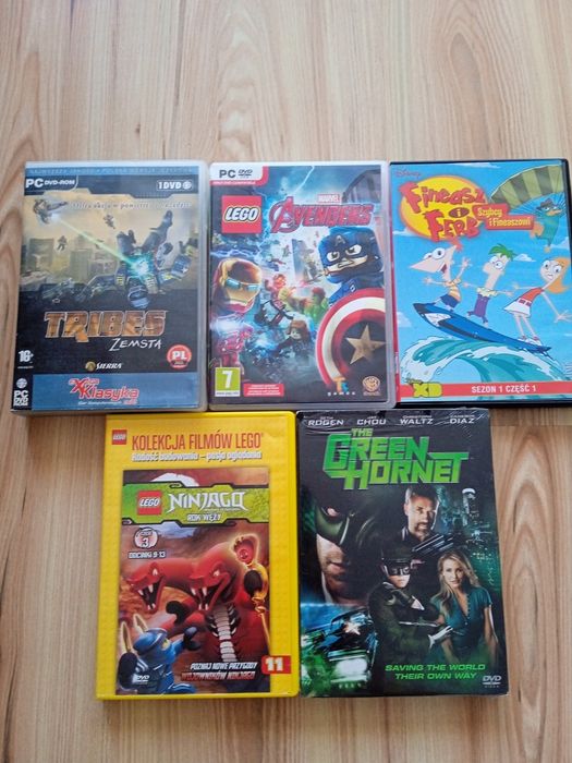 Pc gry, bajki DVD. Super tytuły