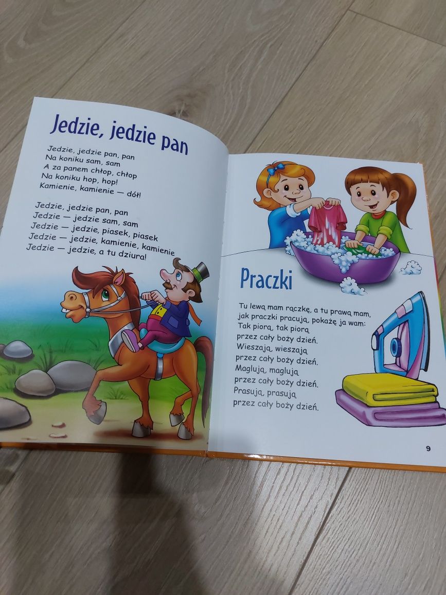 Książki dla dzieci, 2 szt, Wierszyki i piosenki dla maluchów