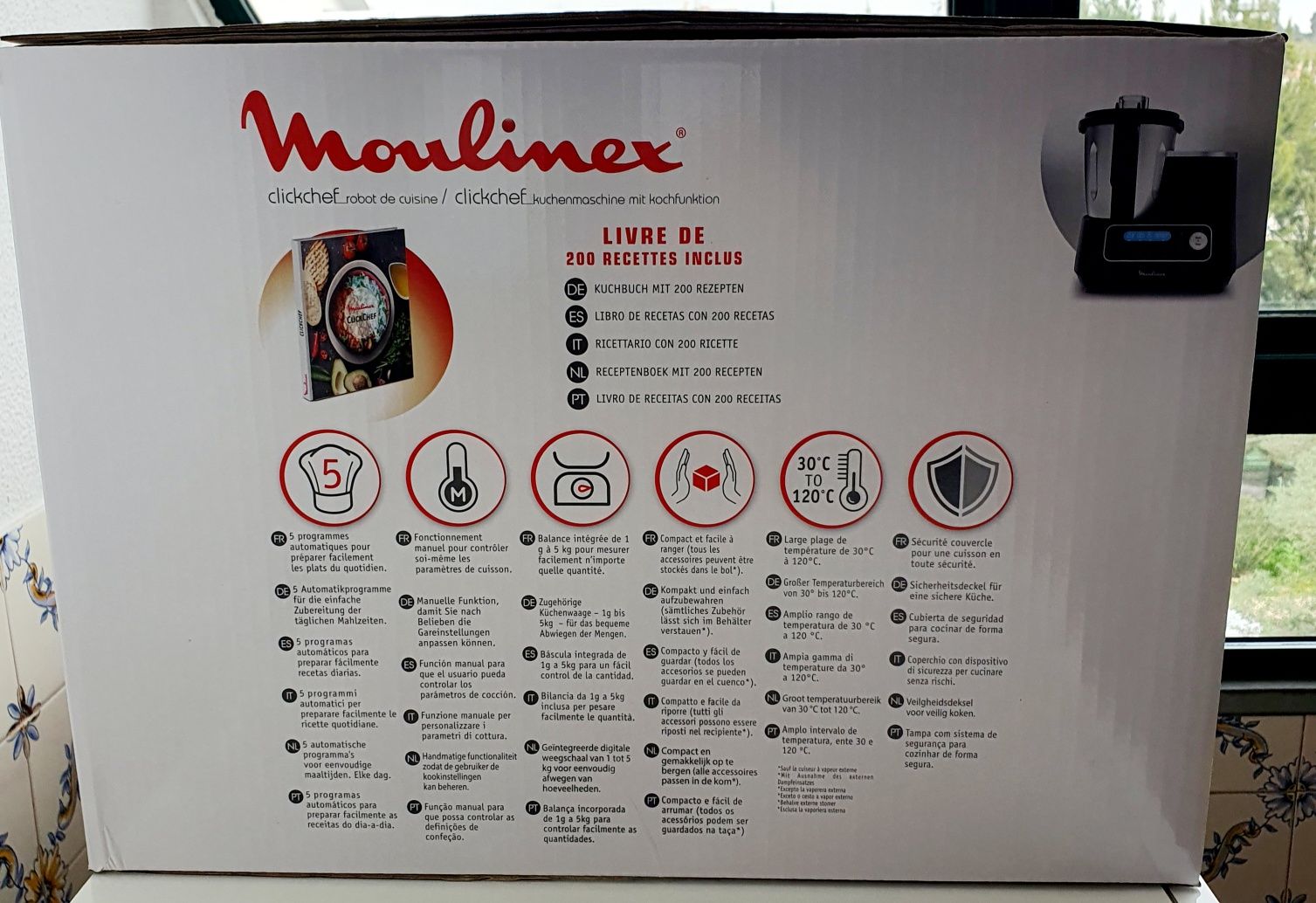 Robot de cozinha Moulinex