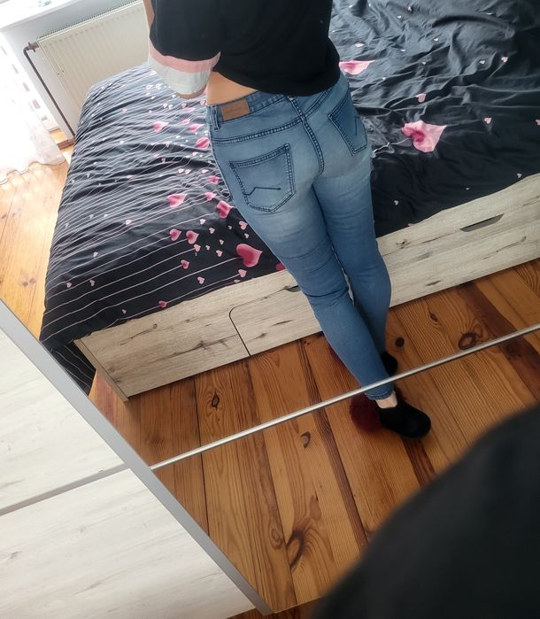 Jeansy damskie używane