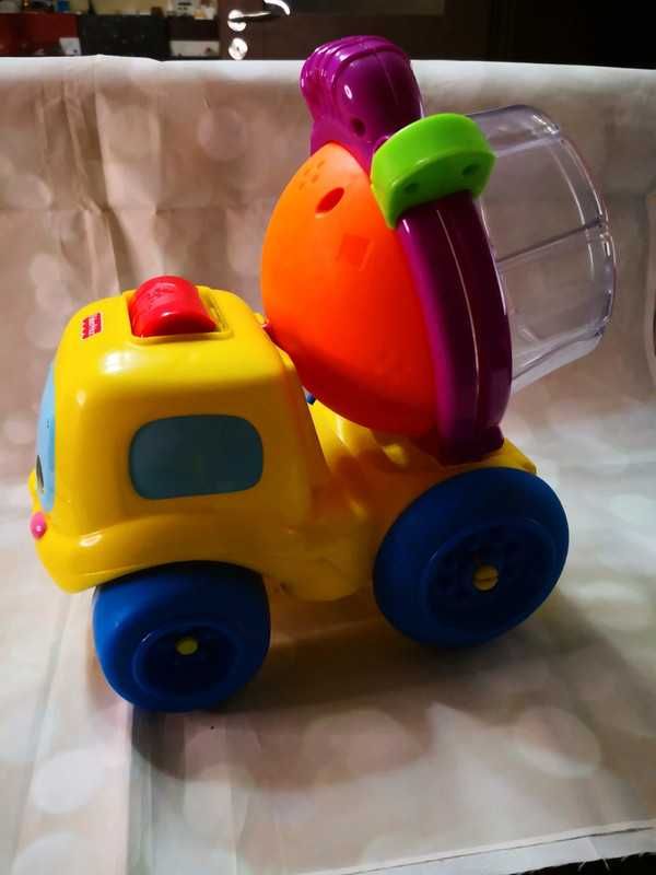 Fisher Price Betoniarka zabawka dla dzieci (12)
