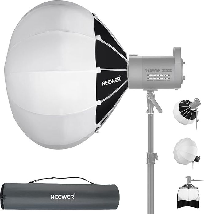 Dyfuzor światła Softbox sferyczny 360° z Uchwytem Bowens Neewer NS65L