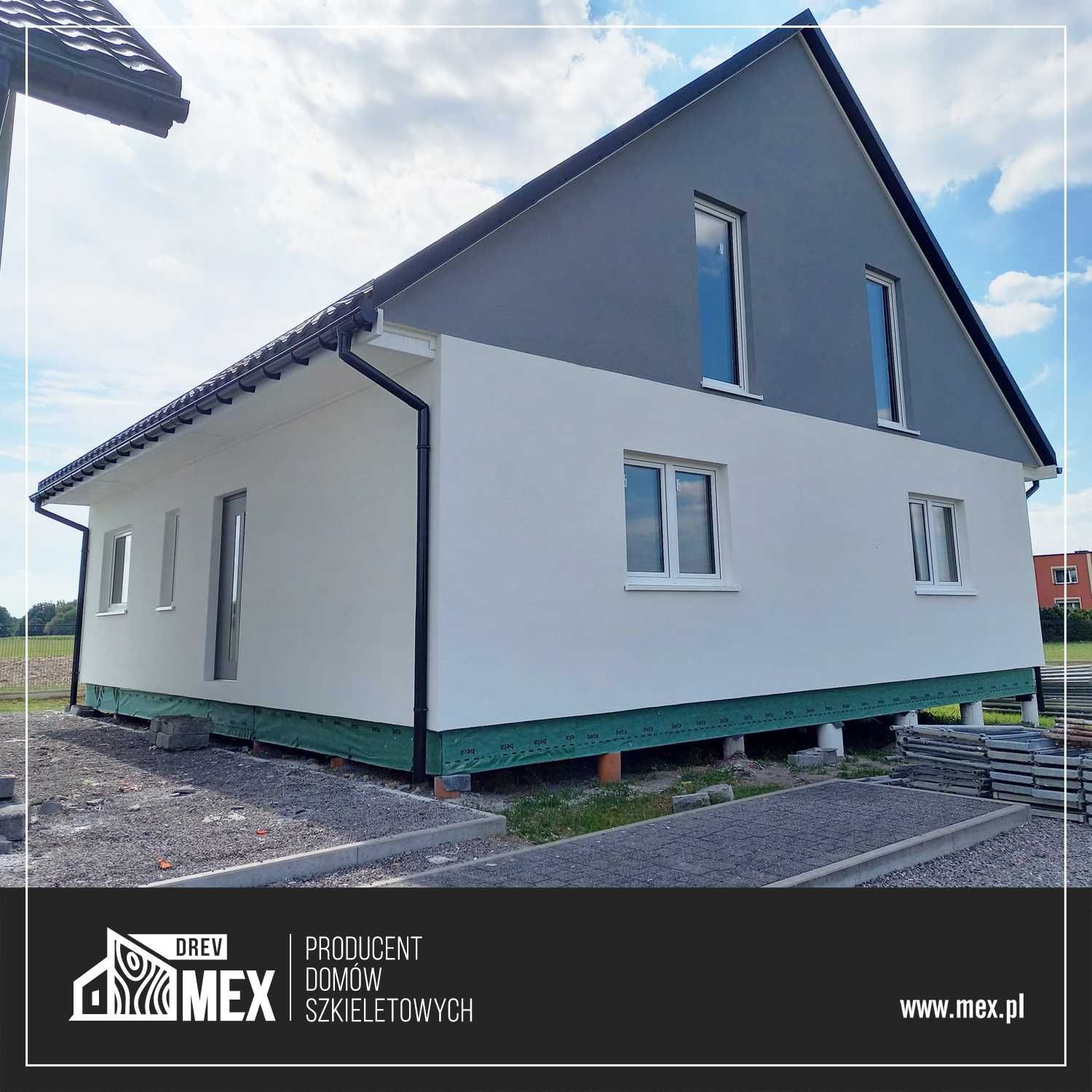 Dom z ekspozycji P-90+ 160 m2 z instalacjami!