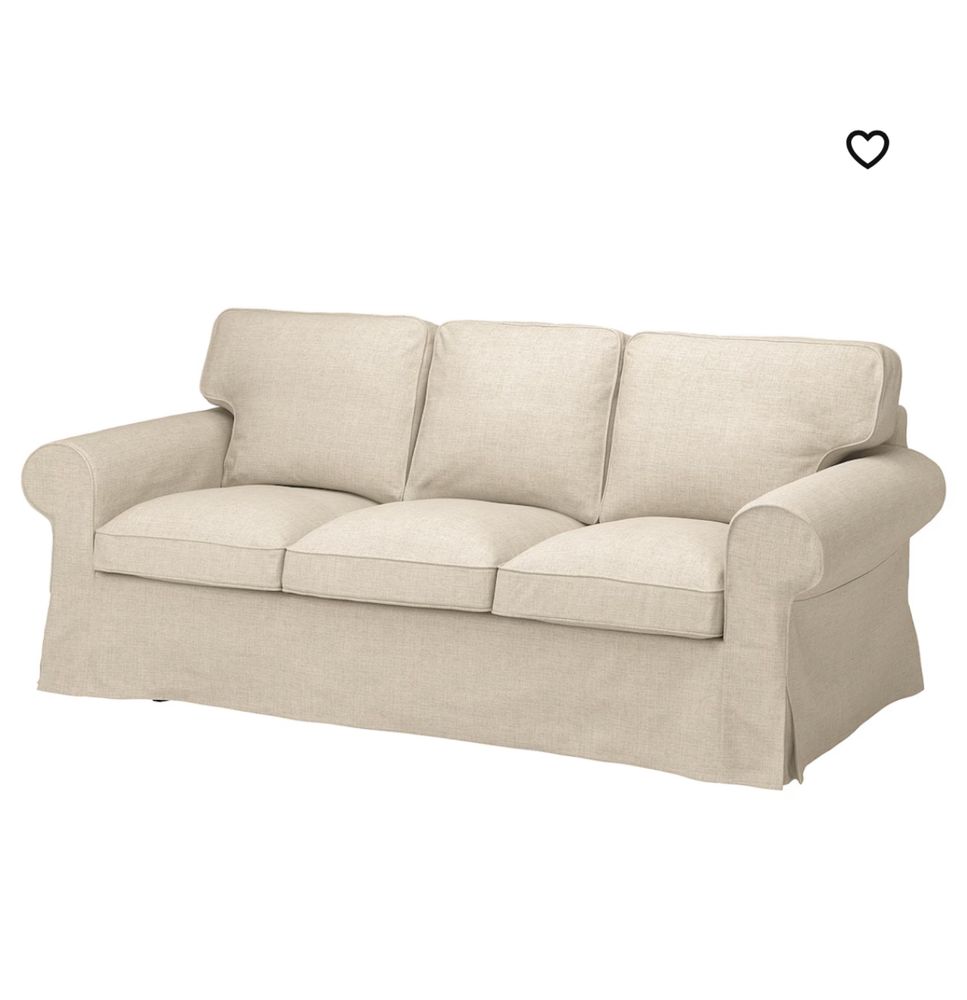 Ektorp sofa 3 lugares Ikea