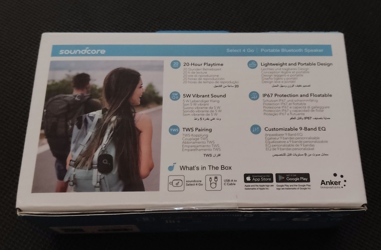 Anker Soundcore Select 4 Go głośnik przenośny - Nowy -