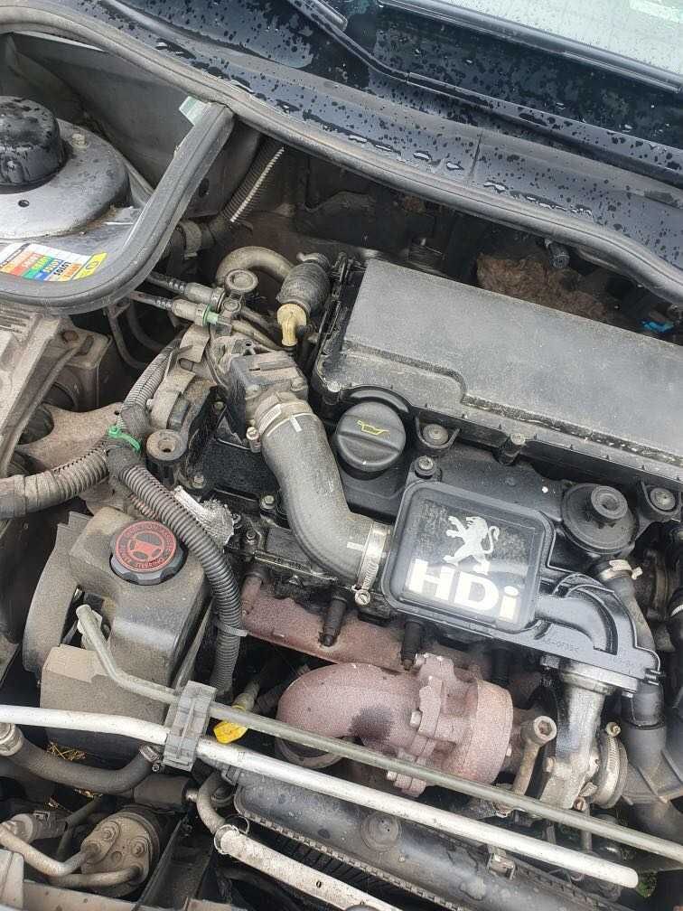 Peugeot 206 1.4 hdi 5drzwi, kolor grafitowy kod lakieru EZAC na części