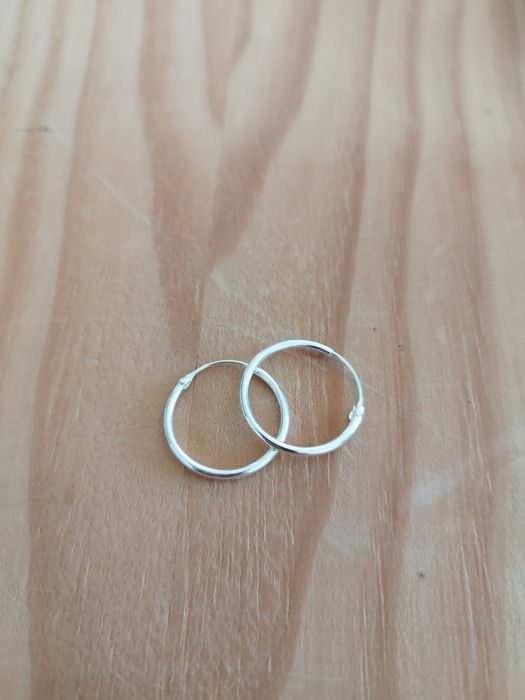 Argolas em prata 925