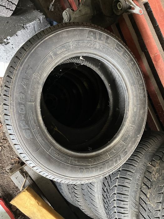 Sprzedam opony całoroczne do busa 206/65/16c