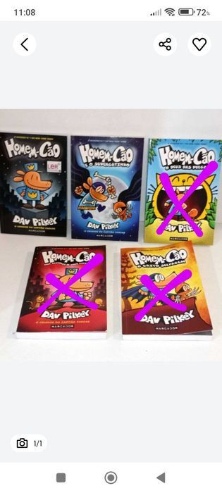 Livros da Coleção - Homem-Cão