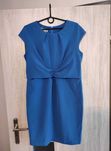 niebieska elegancka sukienka xl
