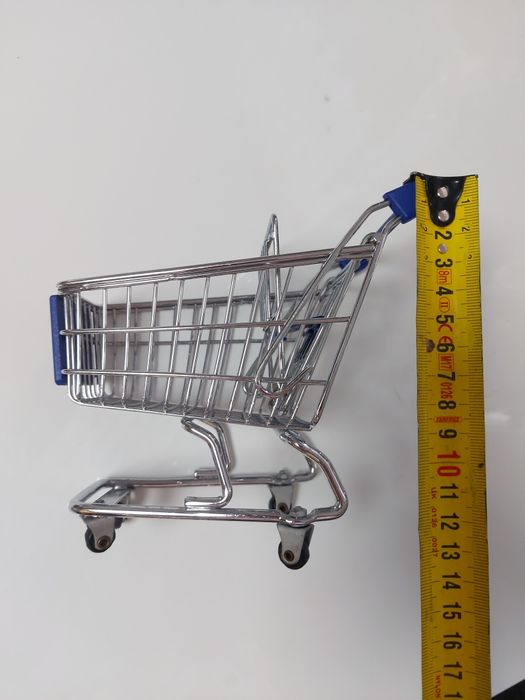 Mini wózek sklepowy na zakupy, supermarket
