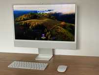iMac 24 M1 Apple 8GPU 8CPU Touch iD Srebrny 8GB 256GB SSD 4K Retina