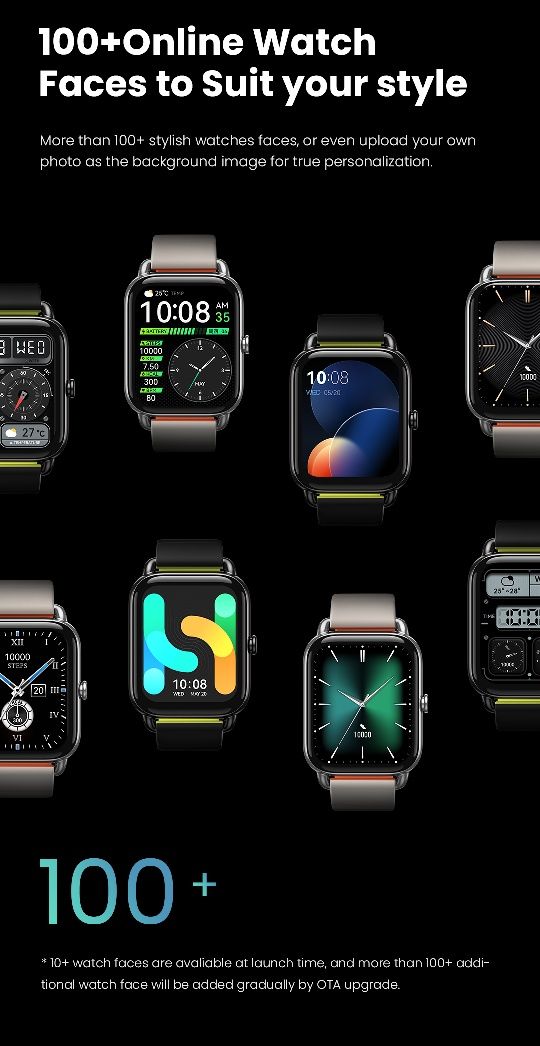 Haylou rs4 plus глобальная версия смарт часы Xiaomi черный  годинник