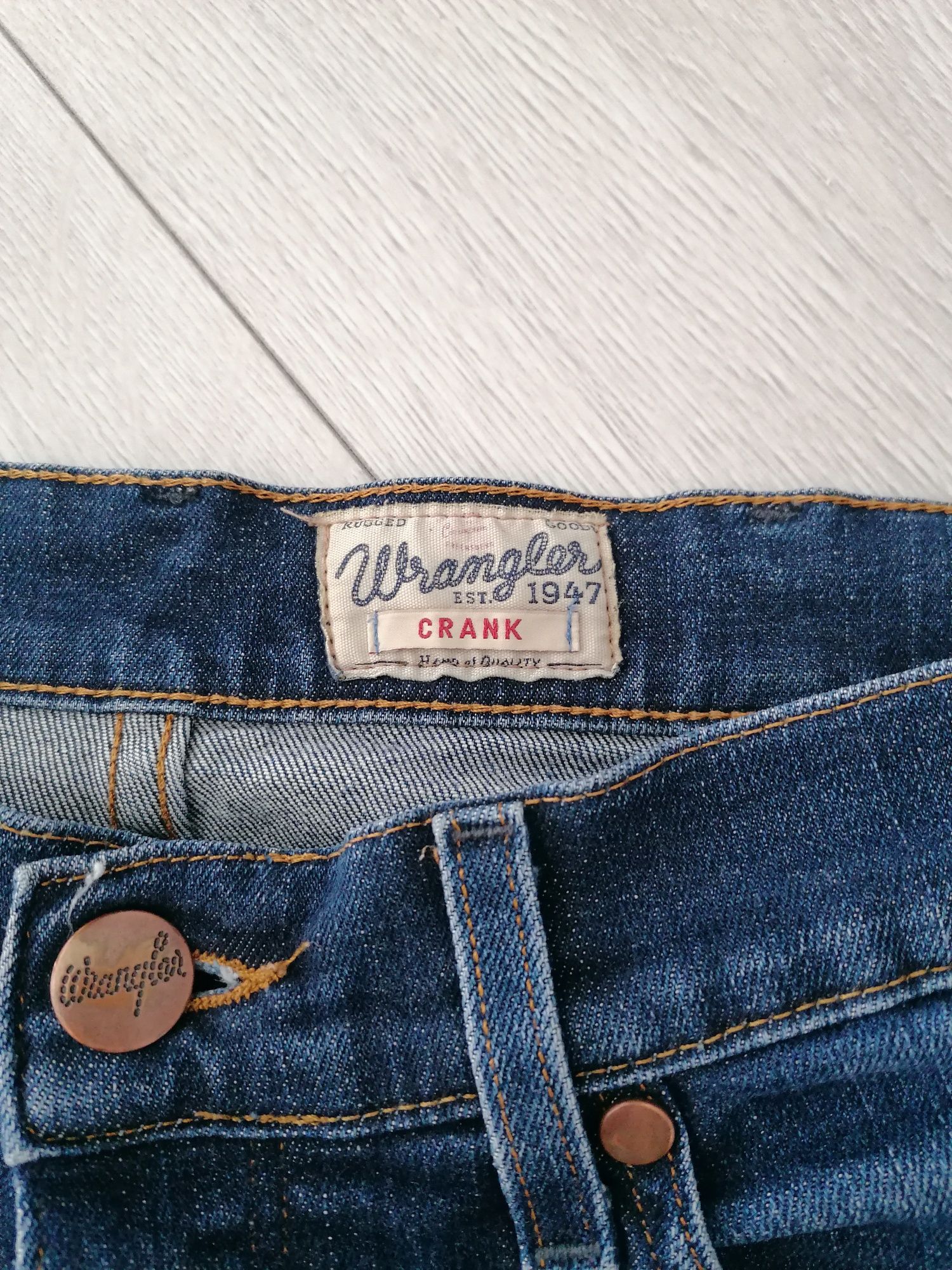 Spodnie jeansy Wrangler męskie