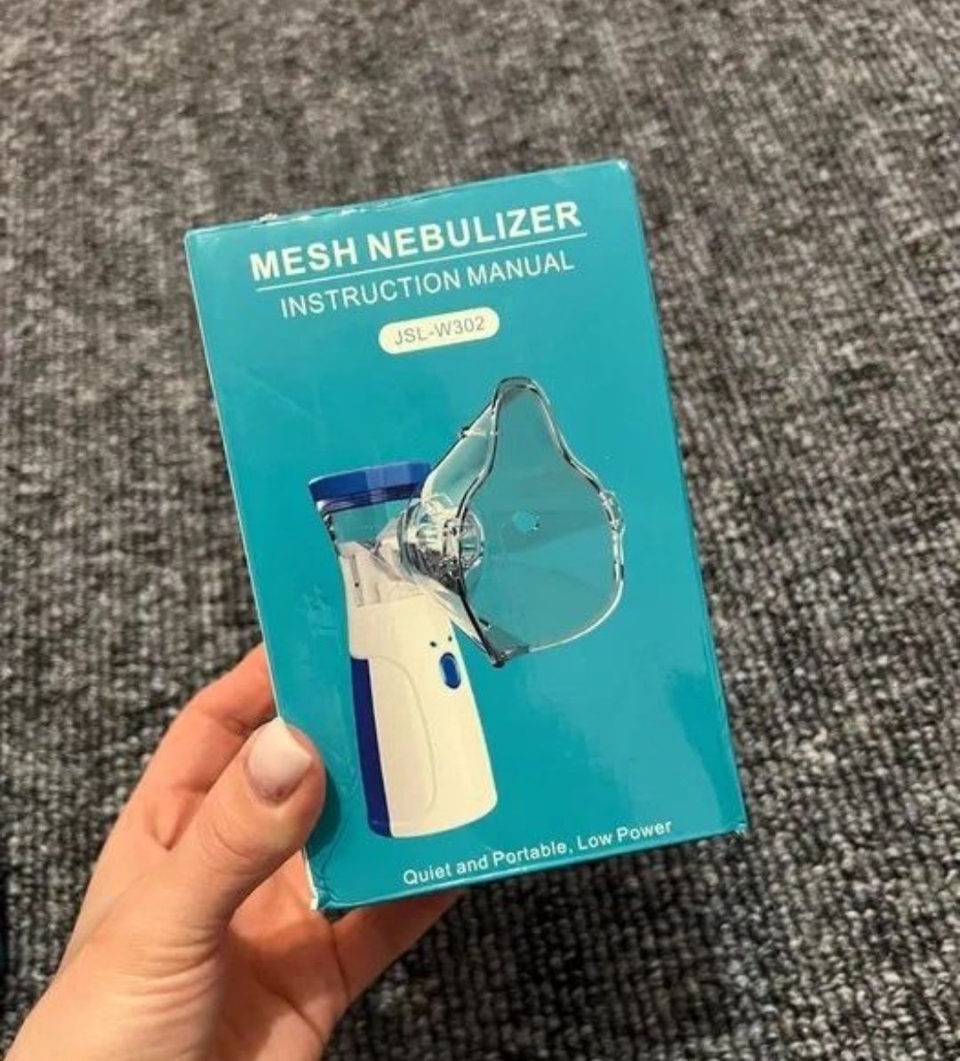 Бесшумный портативный ингалятор Mesh Nebulizer JSL-W302,