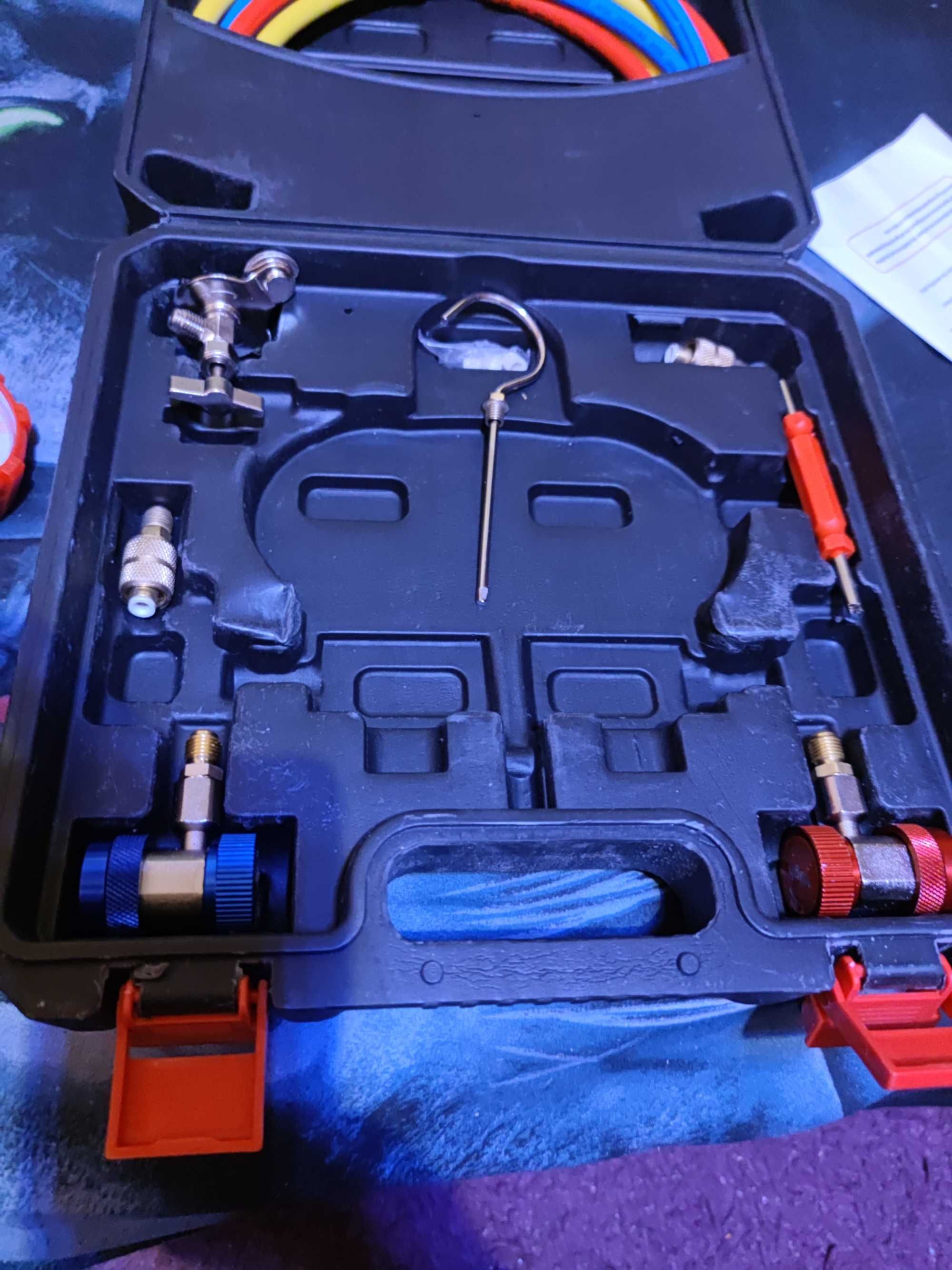R22 R410A R134a R404A Manometry