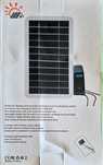 Panel solarny do ladowania urządzen bez kabla USB w zestawie