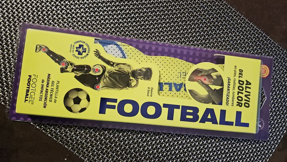 Palmilhas de Gel - Chuteiras 35-38 (NOVO)