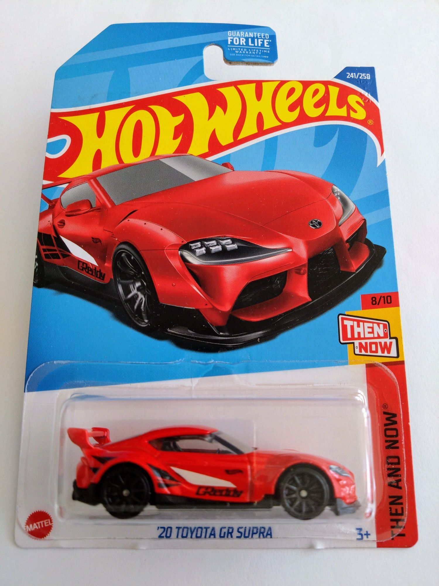 Hot Wheels Toyota GR SUPRA - model 2022 / PROTEKTOR