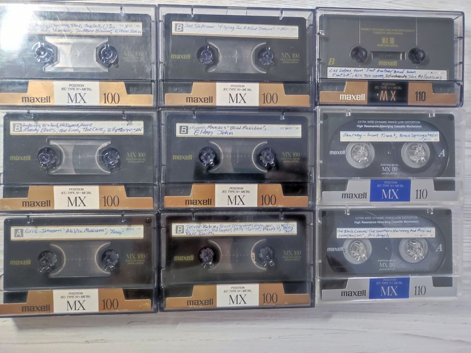 Аудіокасети Maxell MX 100