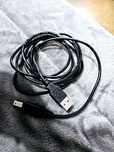 Cabo USB em preto