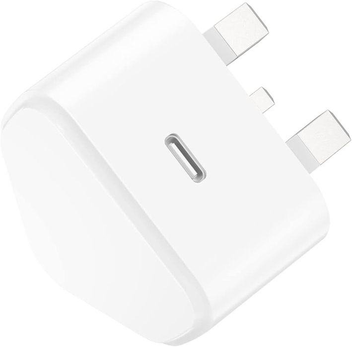 Dwupak wtyczka UK USB-C 20W