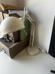 Candeeiro secretaria branco ikea