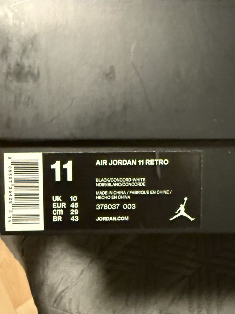 Jordan 11 space jam rozmiar 45