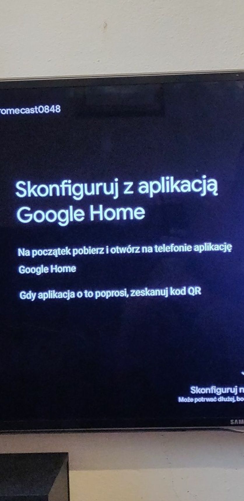 Google Chromecast 4 4k Smart TV odtwarzacz multimedialny pilot Netflix