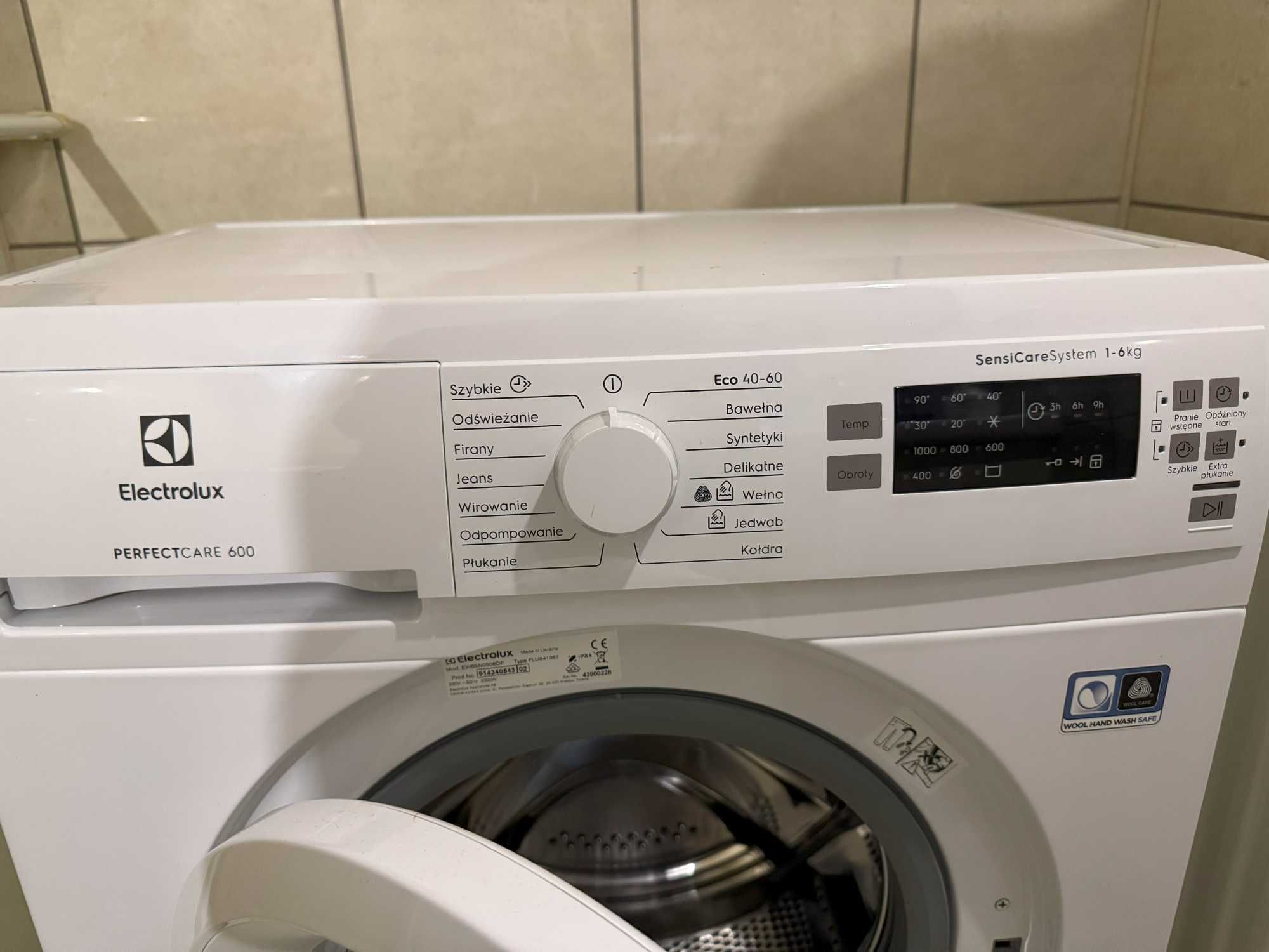 Pralka ELECTROLUX EW6SN0506OP 6 kg 1000 obr
