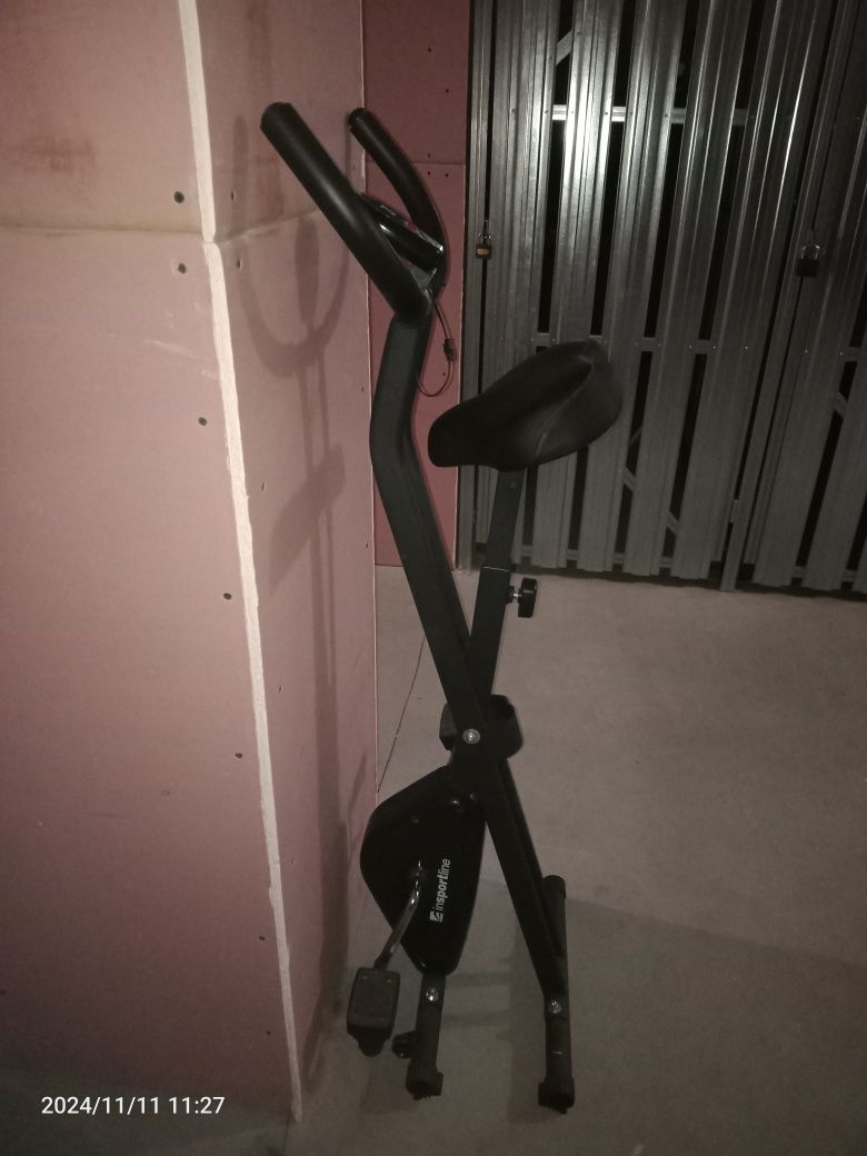 Rower stacjonarny treningowy insport line składany
