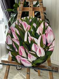 Картина «Тюльпани», квіти, тюльпани