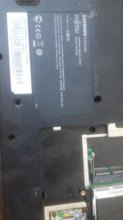 Fujitsu Siemens Amilo XA3530 {MS2244) /Esprimo V6545 на разборке