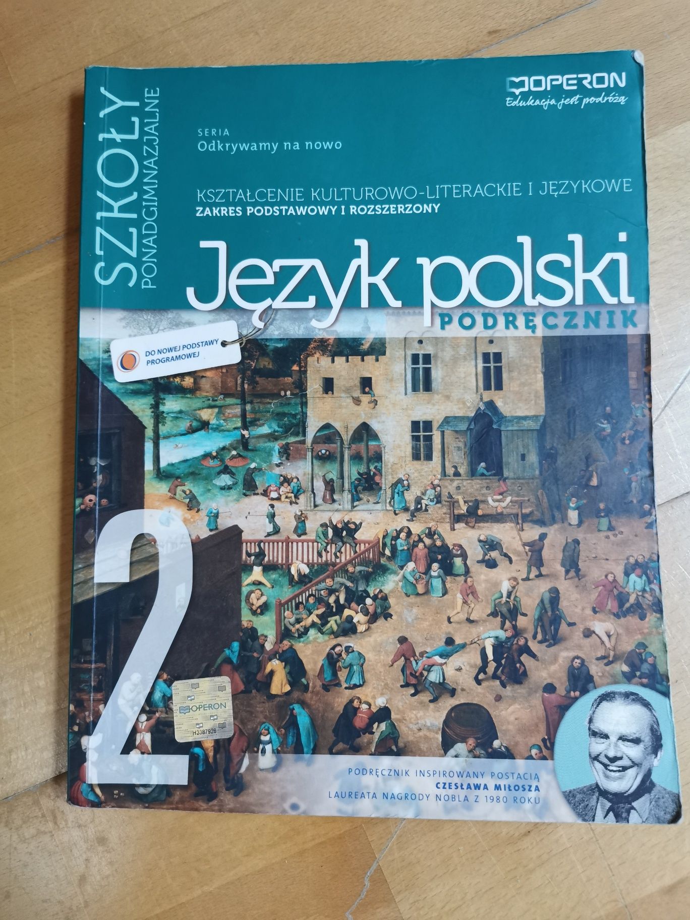 Język polski Odkrywamy na nowo Podręcznik 2