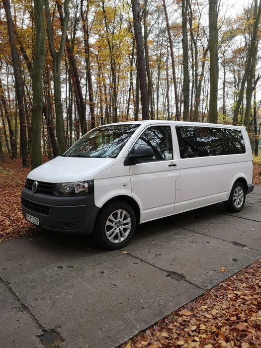 Volkswagen Transporter VW Transporter T5 2.0 TDI 102 KM LONG 9 osobowy