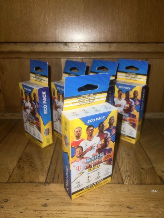 Topps Match Attax Extra Eco Pack - 36 kart + bonus NOWE