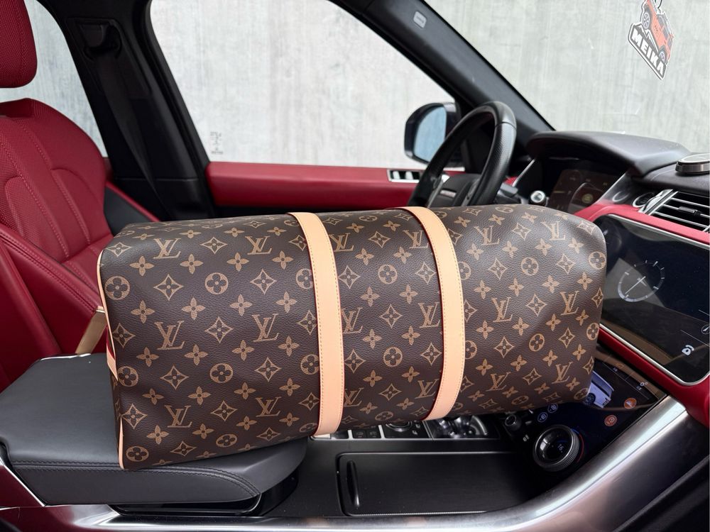 Сумка Louis Vuitton Keepall мужская коричневая  коричневая женская