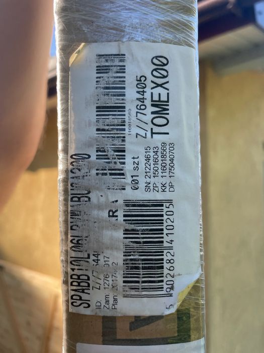 Drzwi Porta Grande biały model B.1 lewe 60 cm