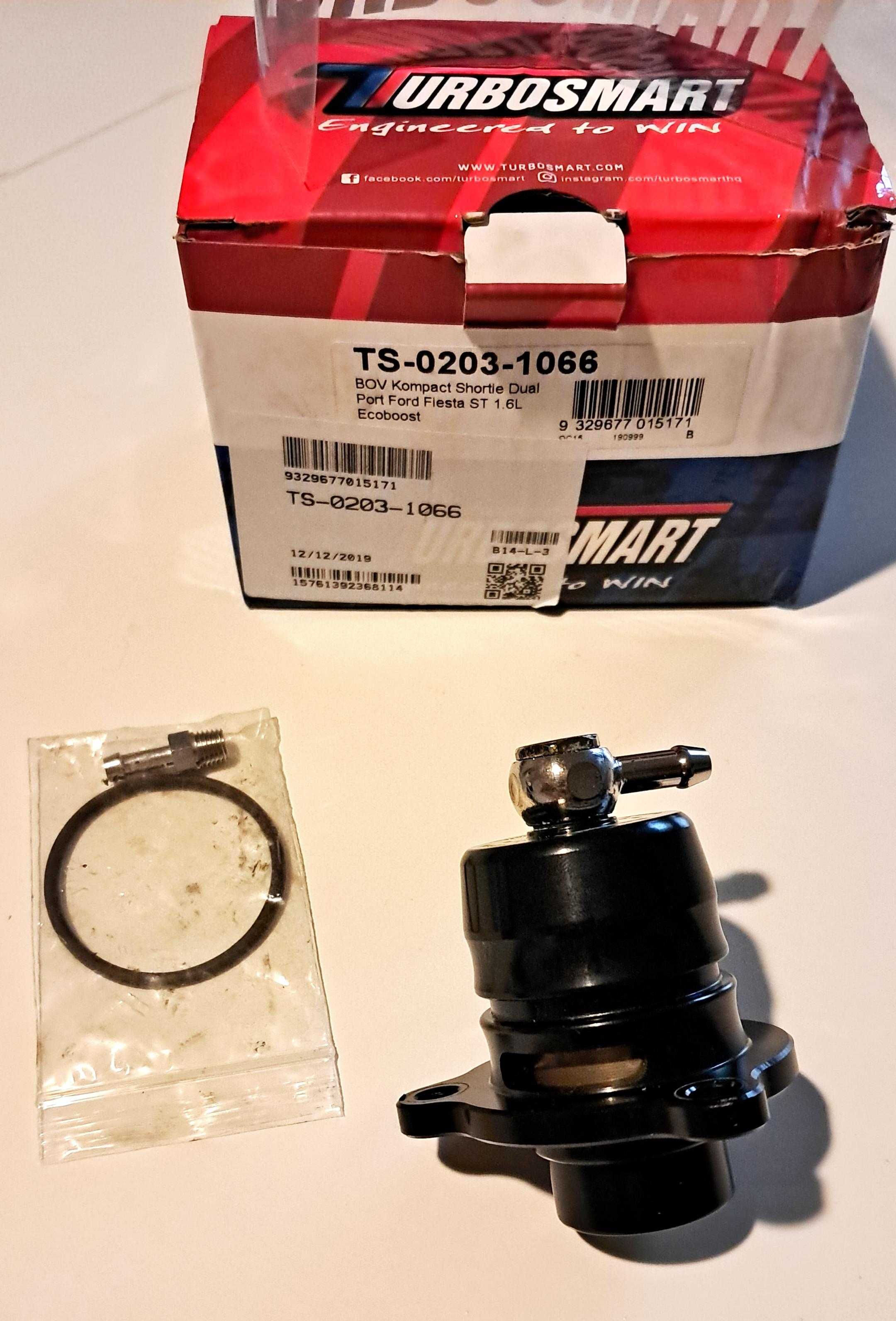 Zawór blow off BOV Turbosmart TS0203 model 1066 Ford Fiesta ST 1.6 Eco