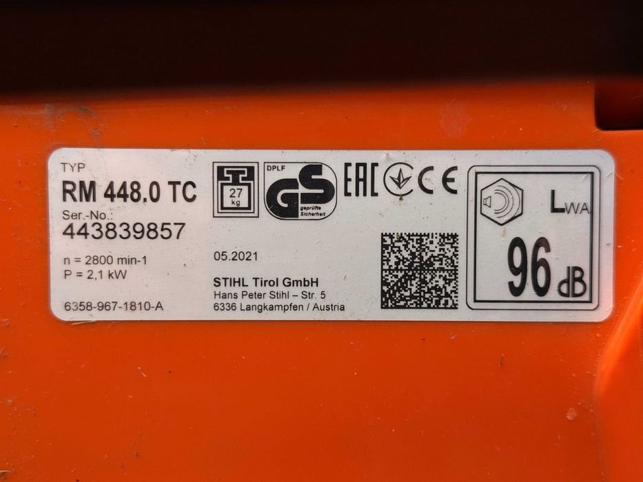 Газонокосилка Stihl RM 448 TC