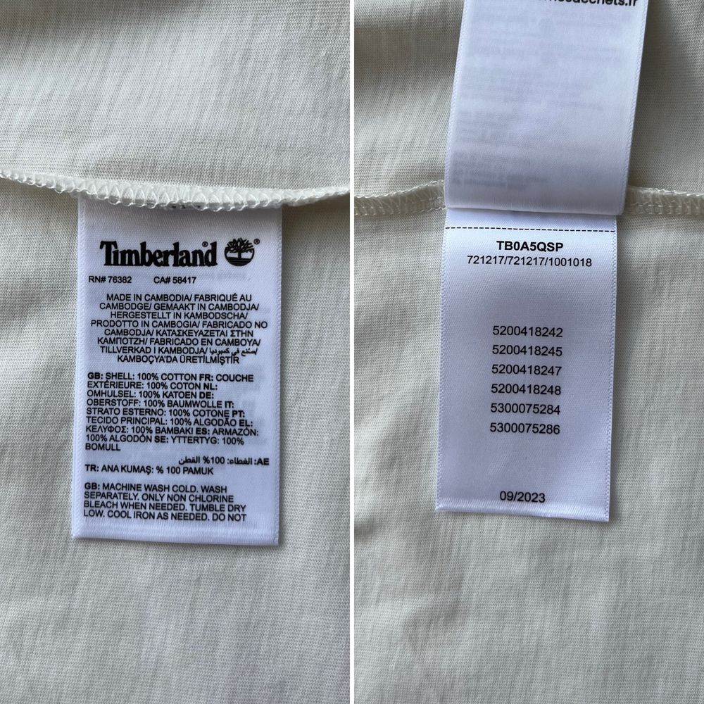 Оригінал Timberland (L,XL,2XL) Box Logo Футболка Нова Чоловіча Новая